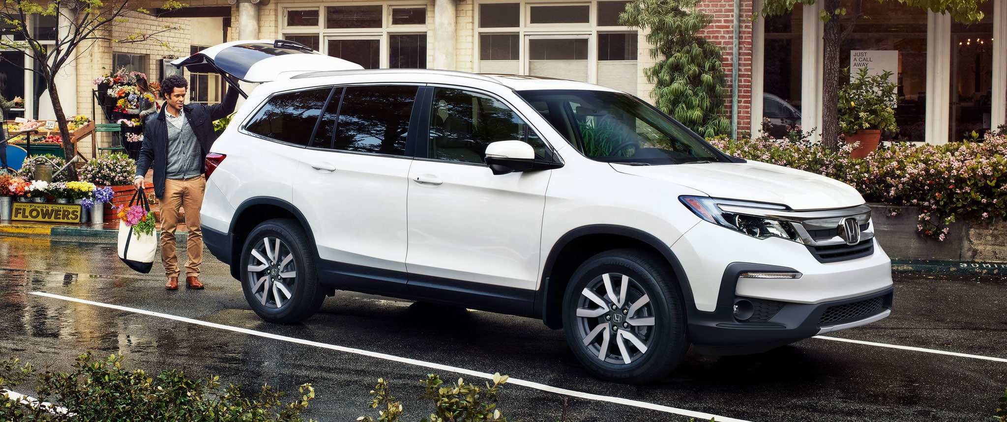 Available power tailgate with hands-free access.