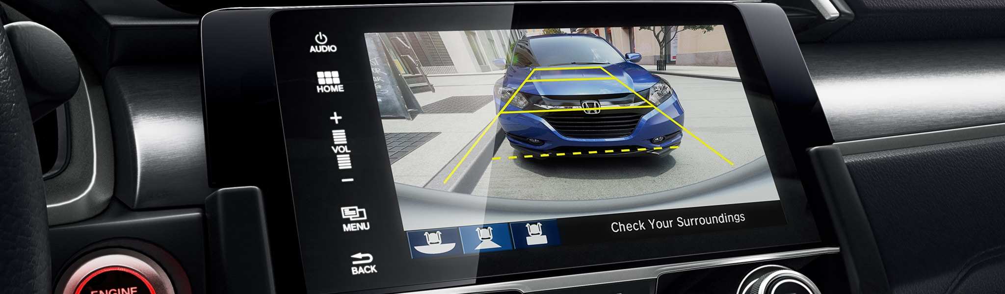 Rearview Camera Available on the new Honda Civic