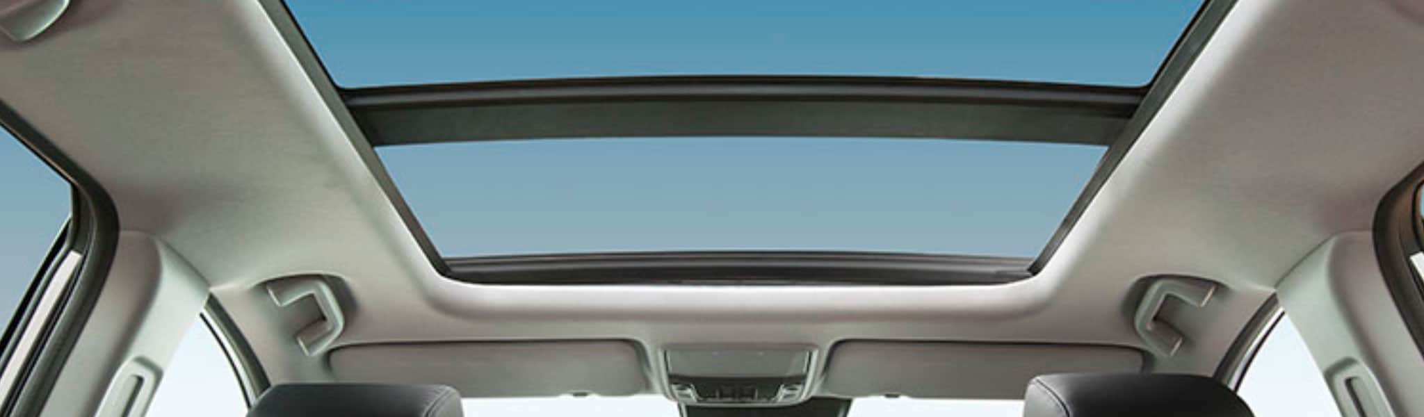 One-touch panoramic moonroof on the Honda CR-V